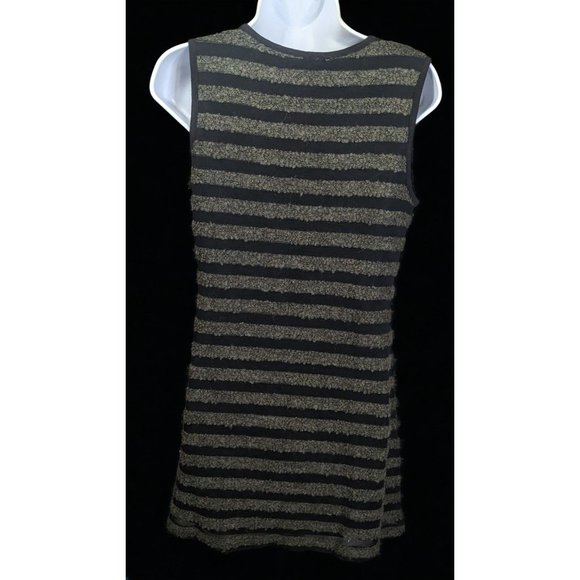 Monteau Striped Gothic Mod Dress - Picture 13 of 15